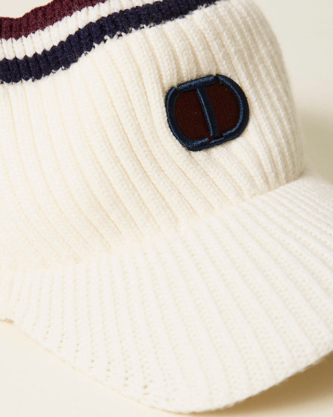 Twinset Kids Cappello con Visiera e Dettaglio Logo per Bambine