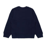 N°21 Kids Felpa Blu Girocollo con Stampa (retro)