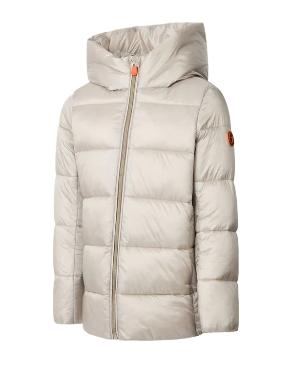 Save The Duck Kids Piumino Imbottito Beige per Bambine