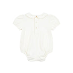 Elisabetta Franchi La Mia Bambina Body Avorio con Logo "][" per Neonate