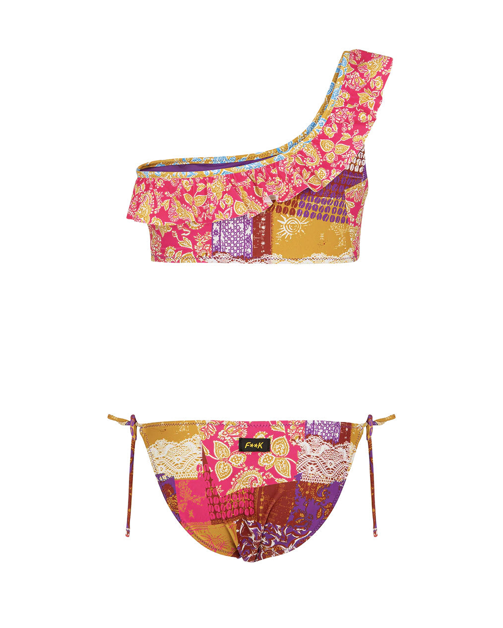 F**K Kids Costume Monospalla Fantasia per Bambine