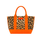 4giveness Kids Mini Bag Fantasia Leopardato e Arancione per Bambine