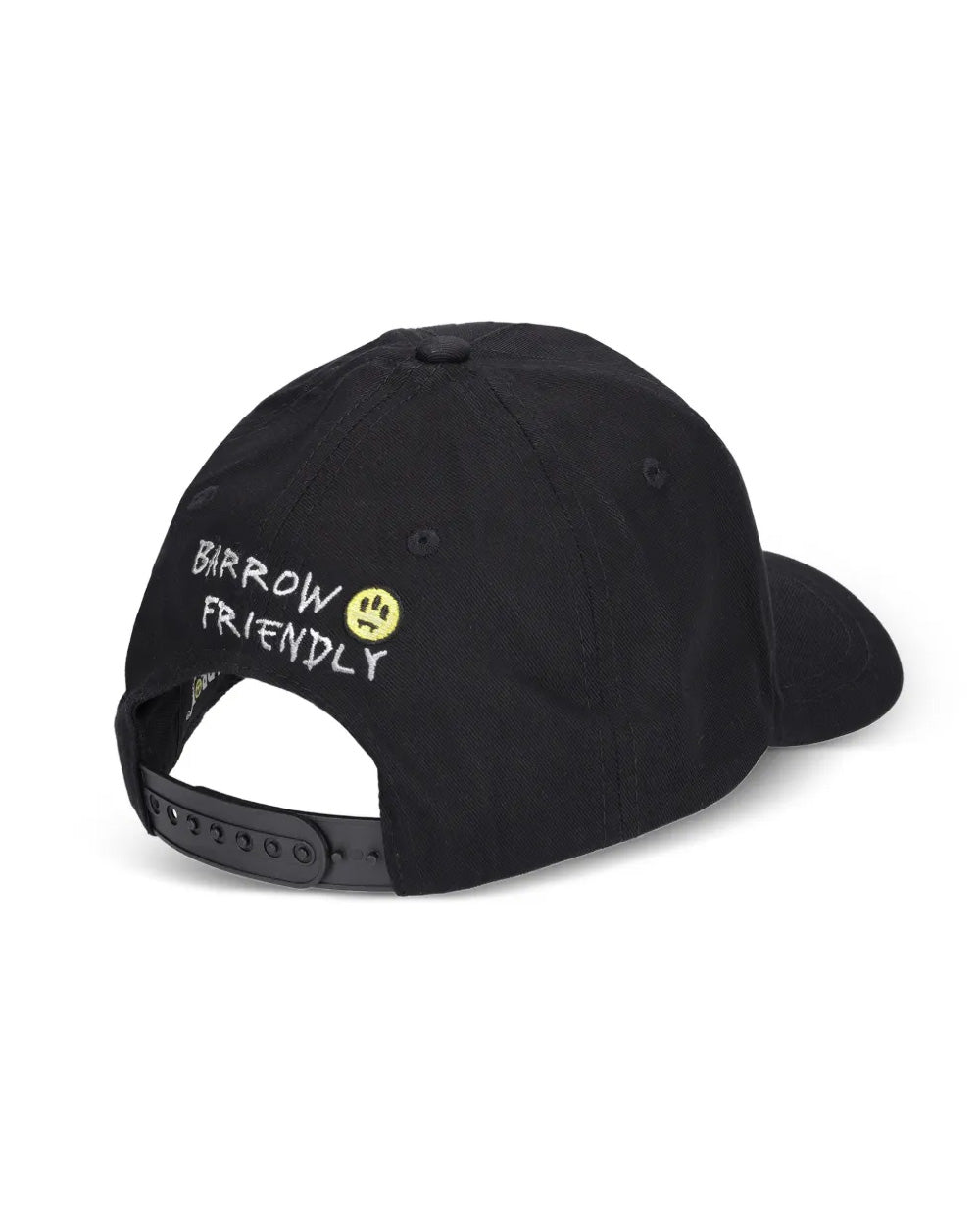 Barrow Kids Cappello Nero con Ricamo Teddy Unisex