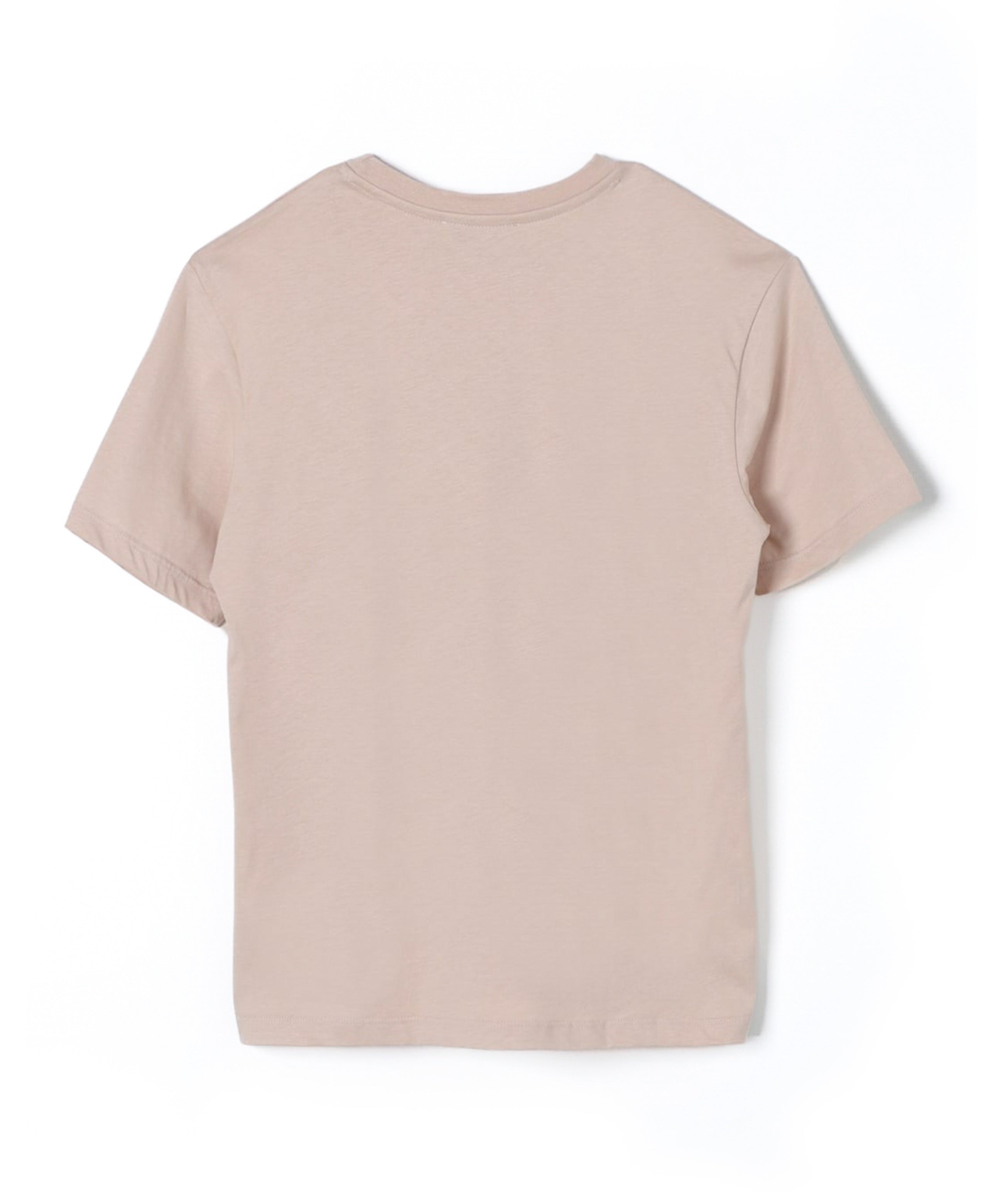 MSGM Kids T-Shirt Beige con Logo