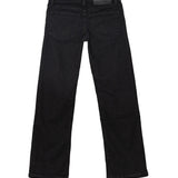 Calvin Klein Kids Pantalone Straigth in Denim Nero per Bambine