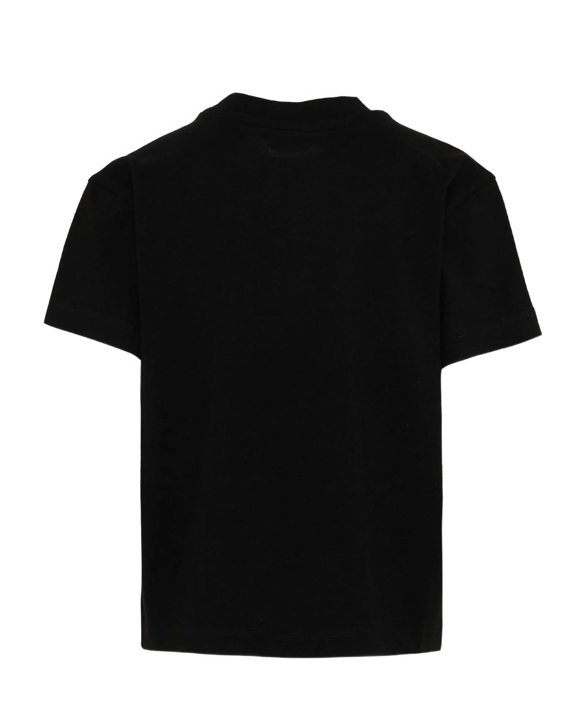 Palm Angels Kids T-Shirt Nero con Stampa Teddy per Bambine