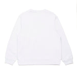 Dsquared2 Kids Felpa Girocollo Bianca con Stampa D2 Leaf per Bambini (retro)