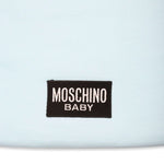 Moschino Kids Sacco Nanna Cielo con Logo Teddy Bear per Neonati (dettaglio)