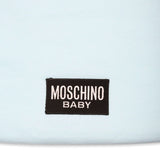Moschino Kids Sacco Nanna Cielo con Logo Teddy Bear per Neonati (dettaglio)