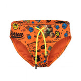 Barrow Kids Costume Slip Arancione Fluo All-Over per Bambini