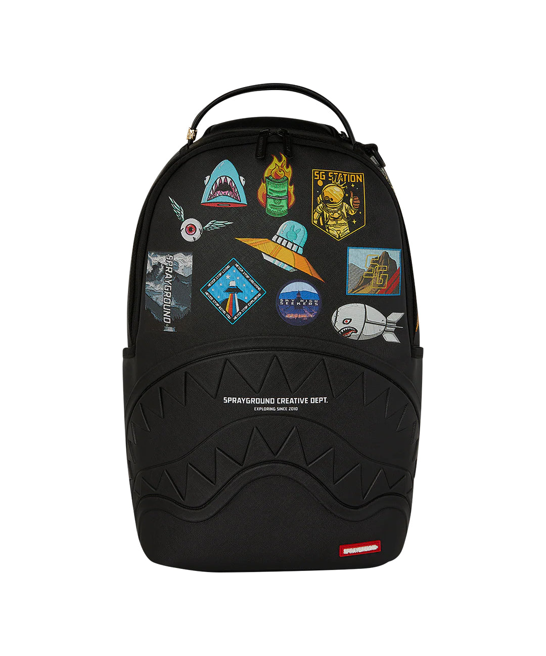 Sprayground Kids Zaino SHARKMOUTH EMBOSSED W/ PATCHES per Bambini