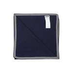 Moschino Kids Coperta Blu Navy con Intarso Teddy Bear per Neonati