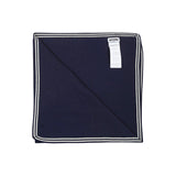 Moschino Kids Coperta Blu Navy con Intarso Teddy Bear per Neonati