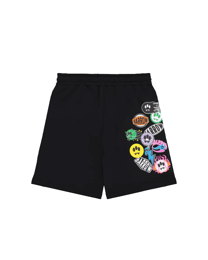 Barrow Kids Short Nero Fantasia Toppe Unisex