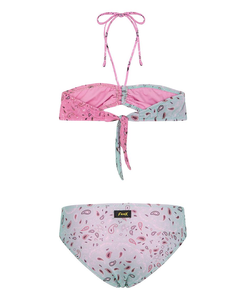 F**K Kids Costume Fantasia Bandana Multicolor per Bambine