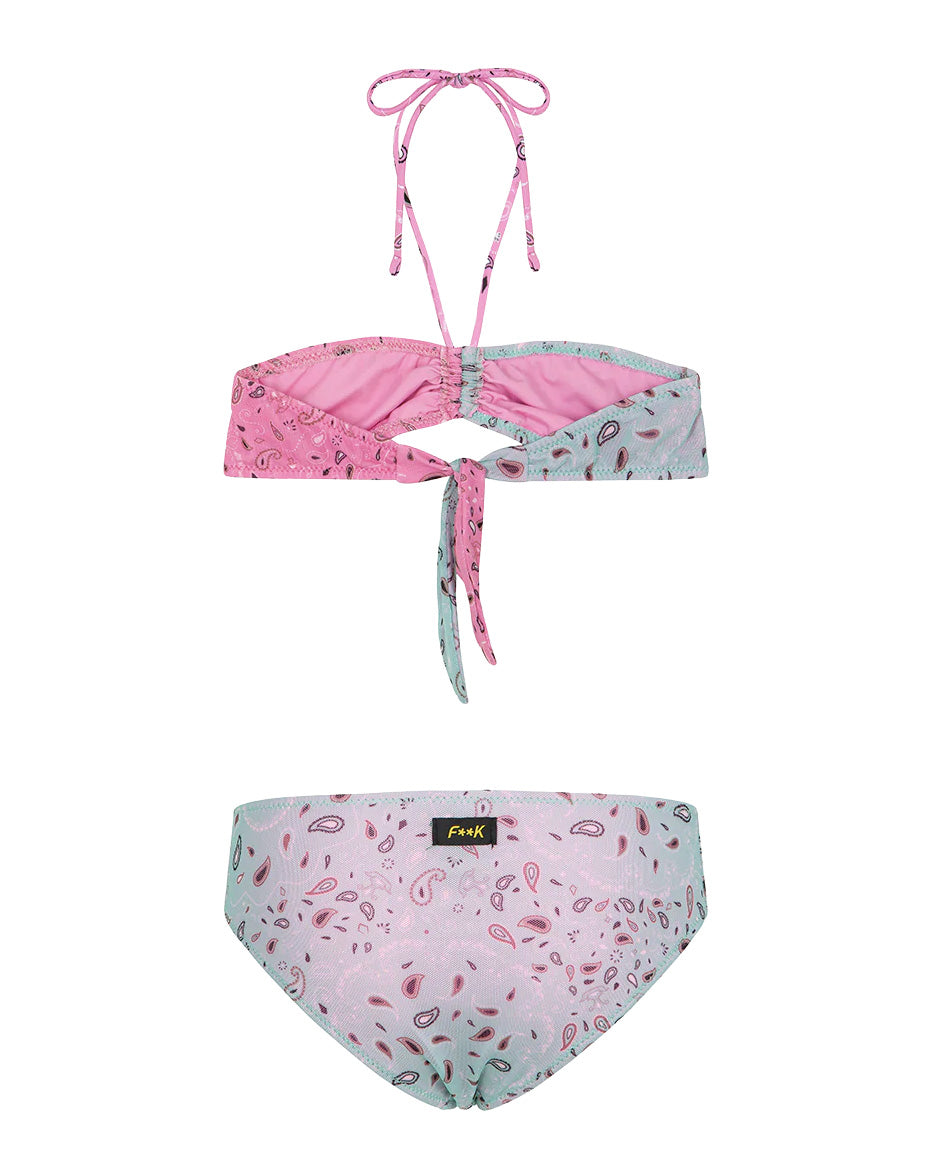 F**K Kids Costume Fantasia Bandana Multicolor per Bambine