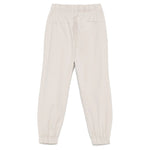 Calvin Klein Kids Pantaloni Parachute Beige per Bambini