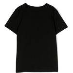 Adidas X Iconic T-shirt Nera con Patch Bear e Logo con Perle (retro)