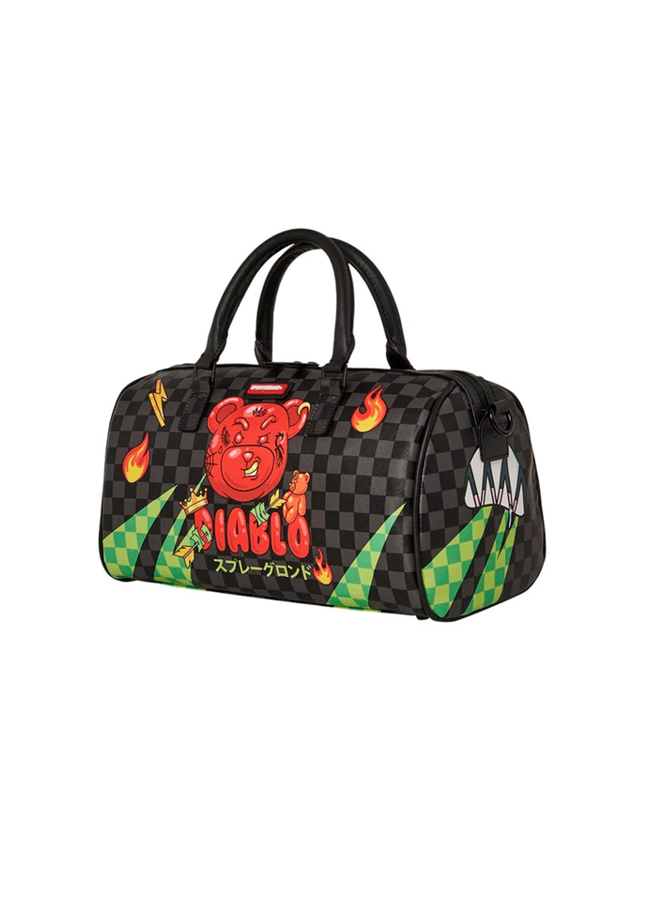 Sprayground Kids Borsa Wtf Diablo Mini Duffle Nera