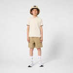 Boss Kids Bermuda Beige con Tasconi e Logo per Bambini