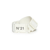 N°21 Kids Cintura in Nastro con Logo Bianca