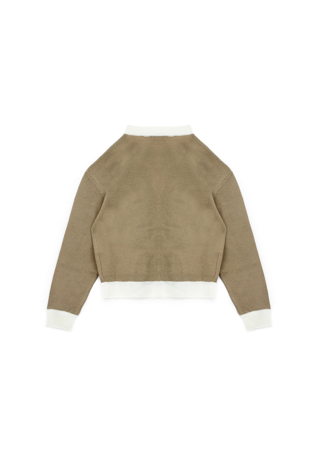 Elisabetta Franchi La Mia Bambina Cardigan Cammello/Avorio per Neonate