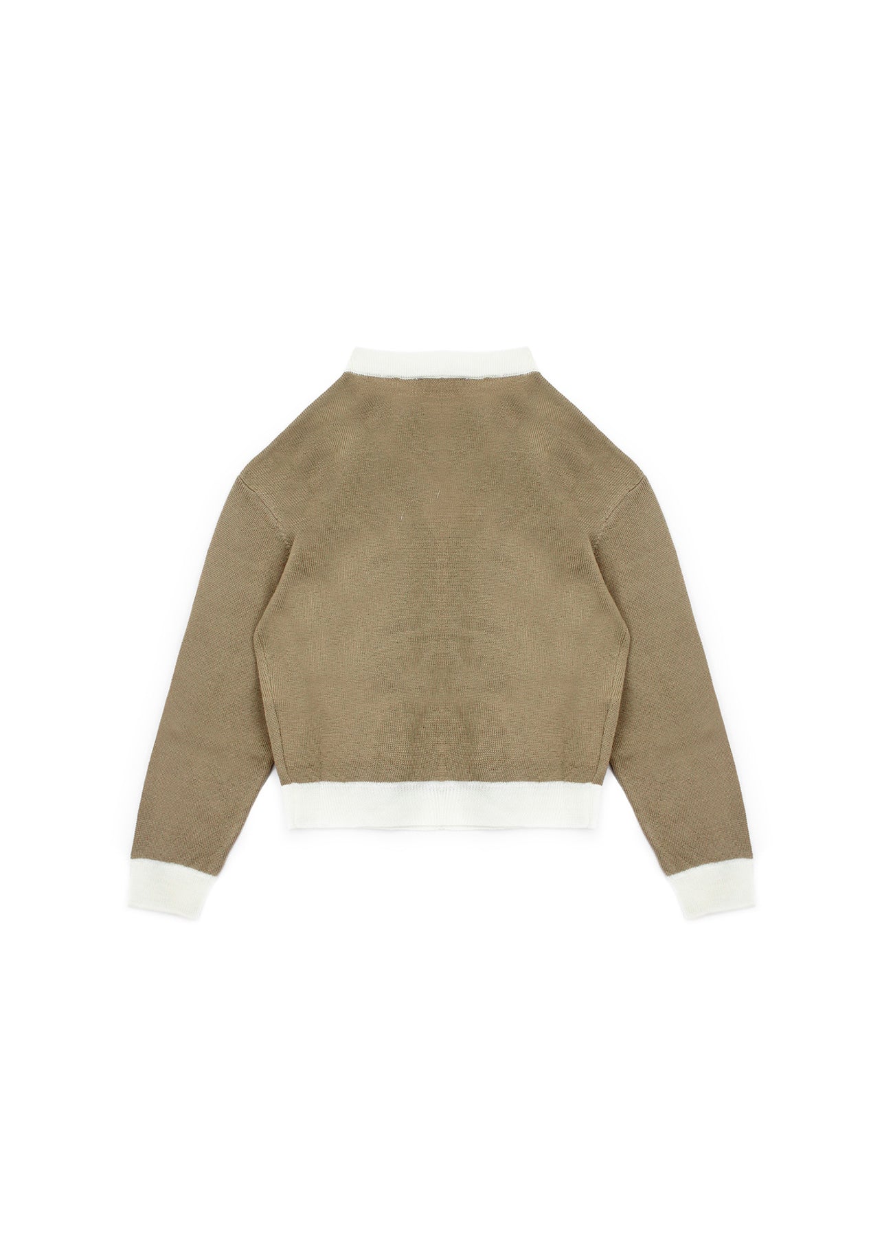 Elisabetta Franchi La Mia Bambina Cardigan Cammello/Avorio per Neonate