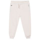 Moschino Kids Pantaloni in Felpa Avorio per Bambini