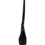 MSGM Kids Borsa Nero in Pelle con Tracolla per Bambine