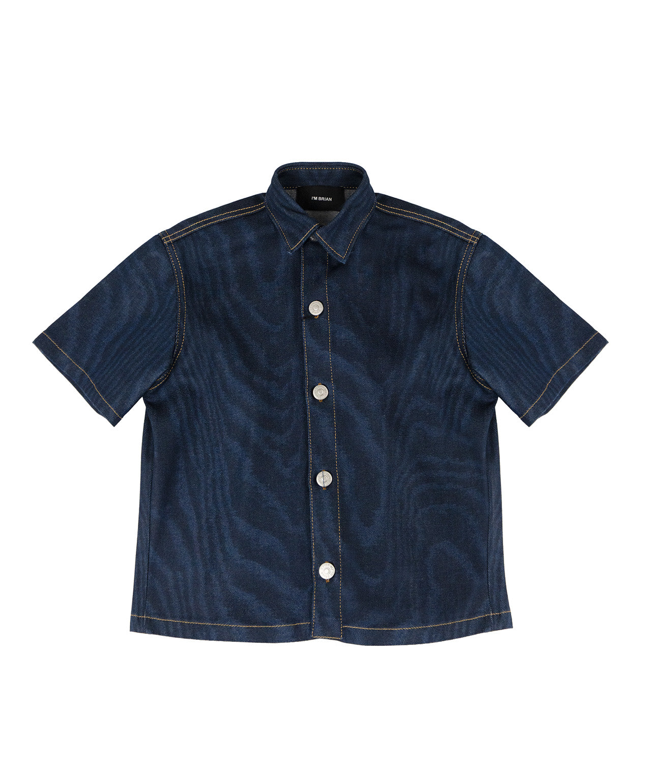 I'M Brian Kids Camicia in Denim Blu per Bambini