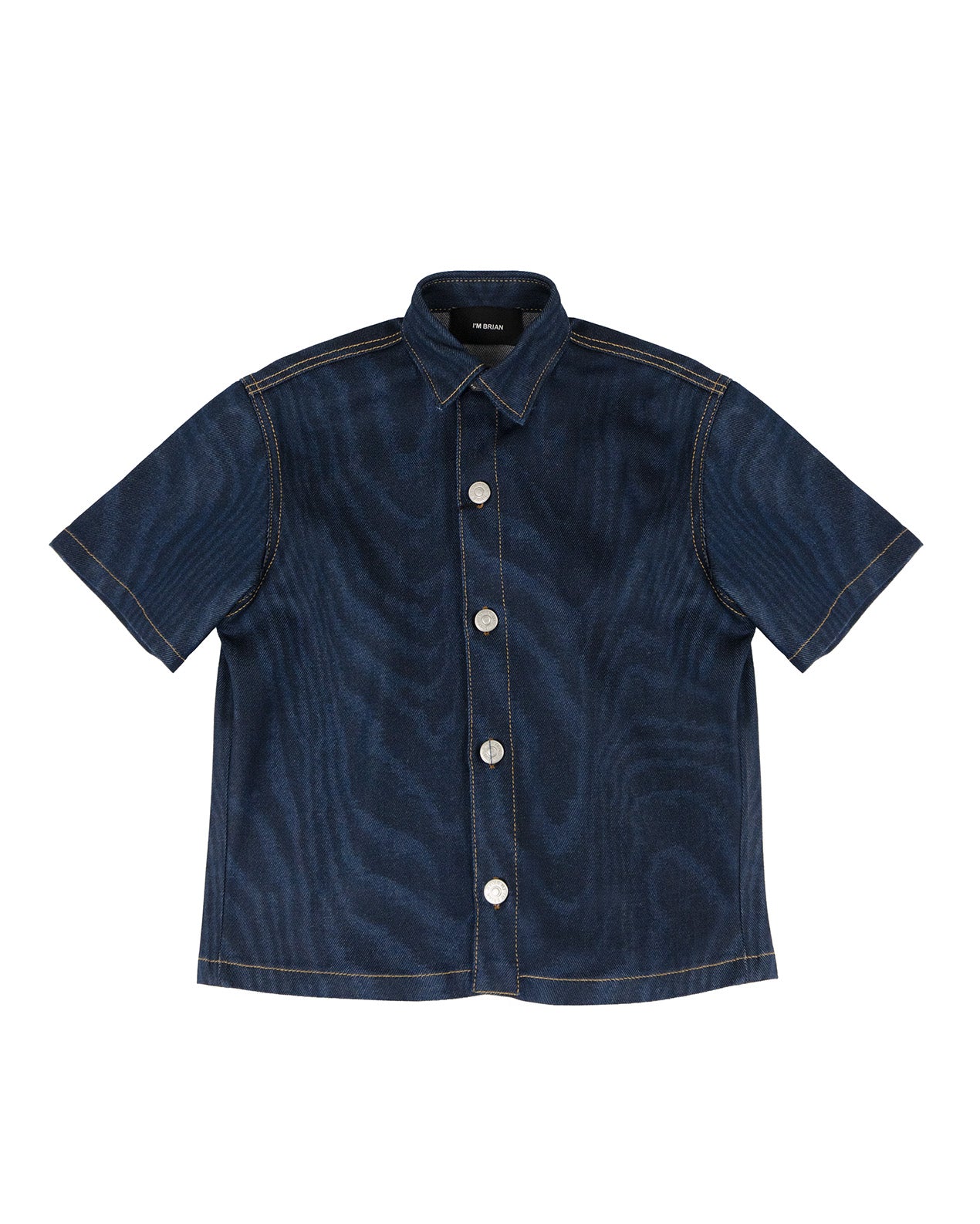 I'M Brian Kids Camicia in Denim Blu per Bambini