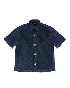 I'M Brian Kids Camicia in Denim Blu per Bambini