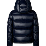 Save the Duck Piumino Blu ARTIE per Bambini (retro)