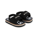 Boss Kids Sandali Neri per Neonati