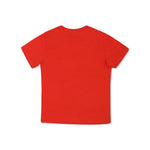 Dsquared2 Kids T-shirt Rossa con Stampa Cuore per Neonate (retro)