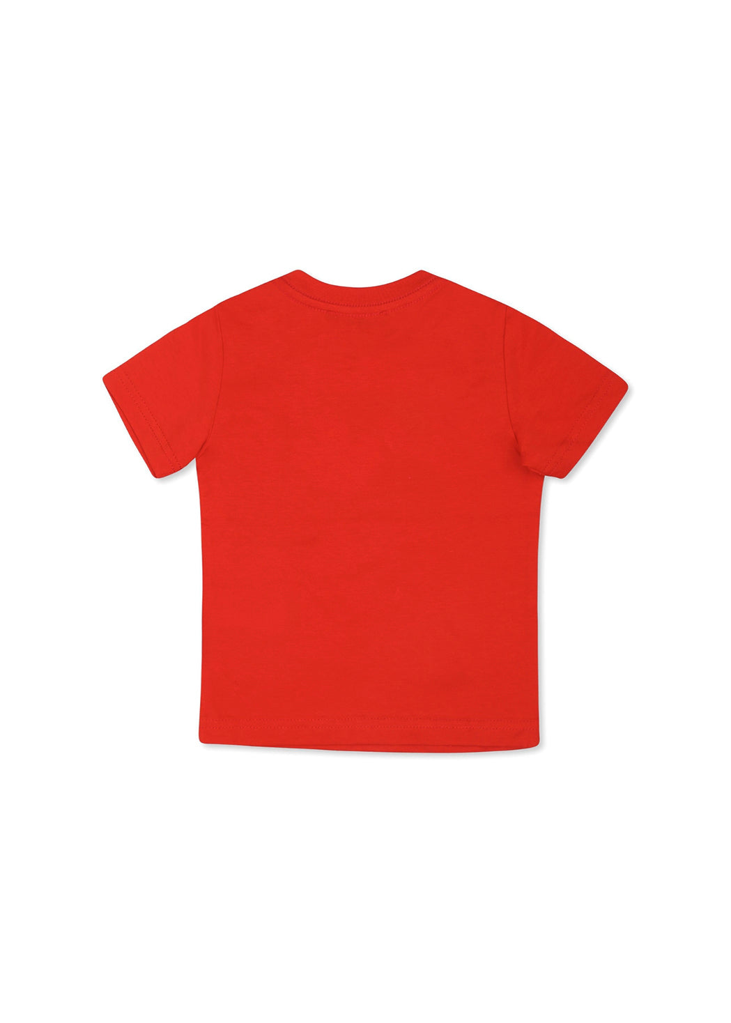 Dsquared2 Kids T-shirt Rossa con Stampa Cuore per Neonate (retro)