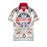 Just Cavalli Kids Polo a Rete a Fantasia per Bambini