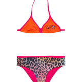 Diesel Kids Costume 2pz Multicolor/Animalier per Bambine