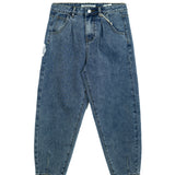Hinnominate Kids Jeans Blu con Stampa Logo Retro per Bambine
