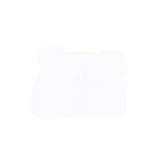 Moschino Kids Cappello Bianco con Stampa Tedddy per Neonati e Neonate