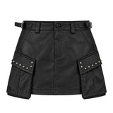 John Richmond Kids Gonna Nero con Tasche con Applicazioni per Bambine