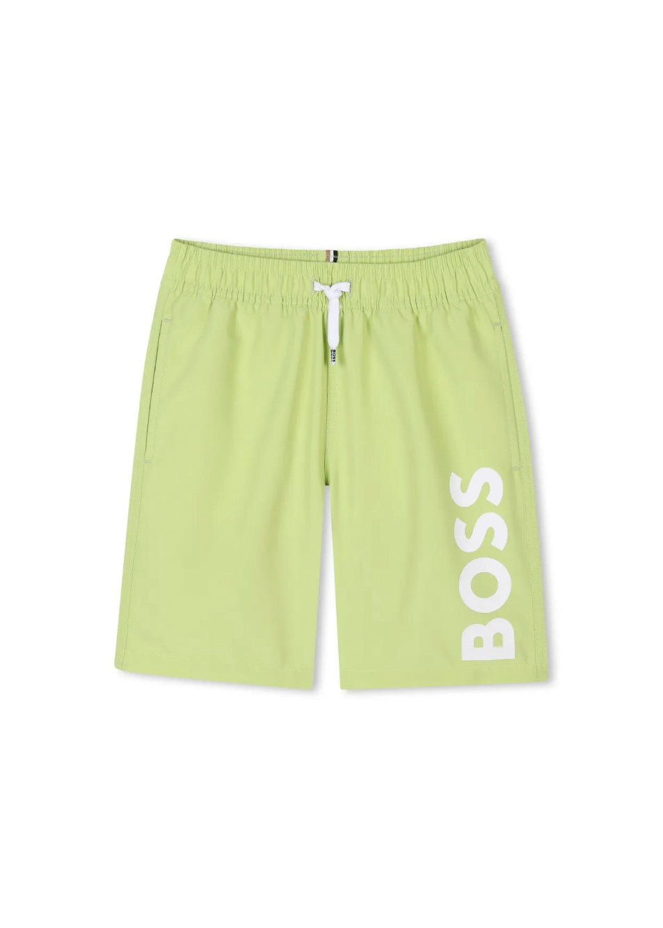 Boss Kids Costume Boxer Lime per Bambini