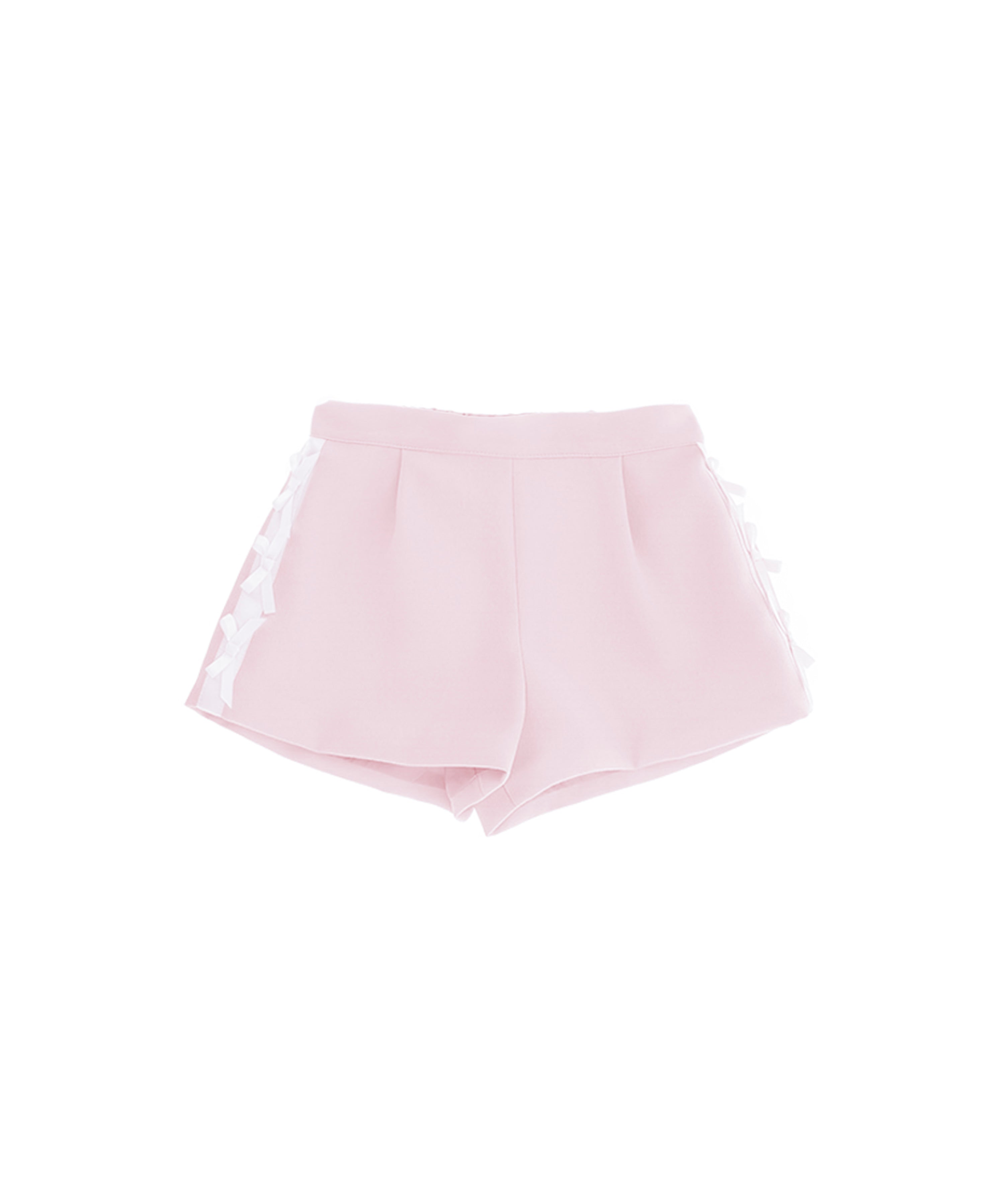 Elisabetta Franchi La Mia Bambina Shorts Quarzo con Fiocchi per Neonate