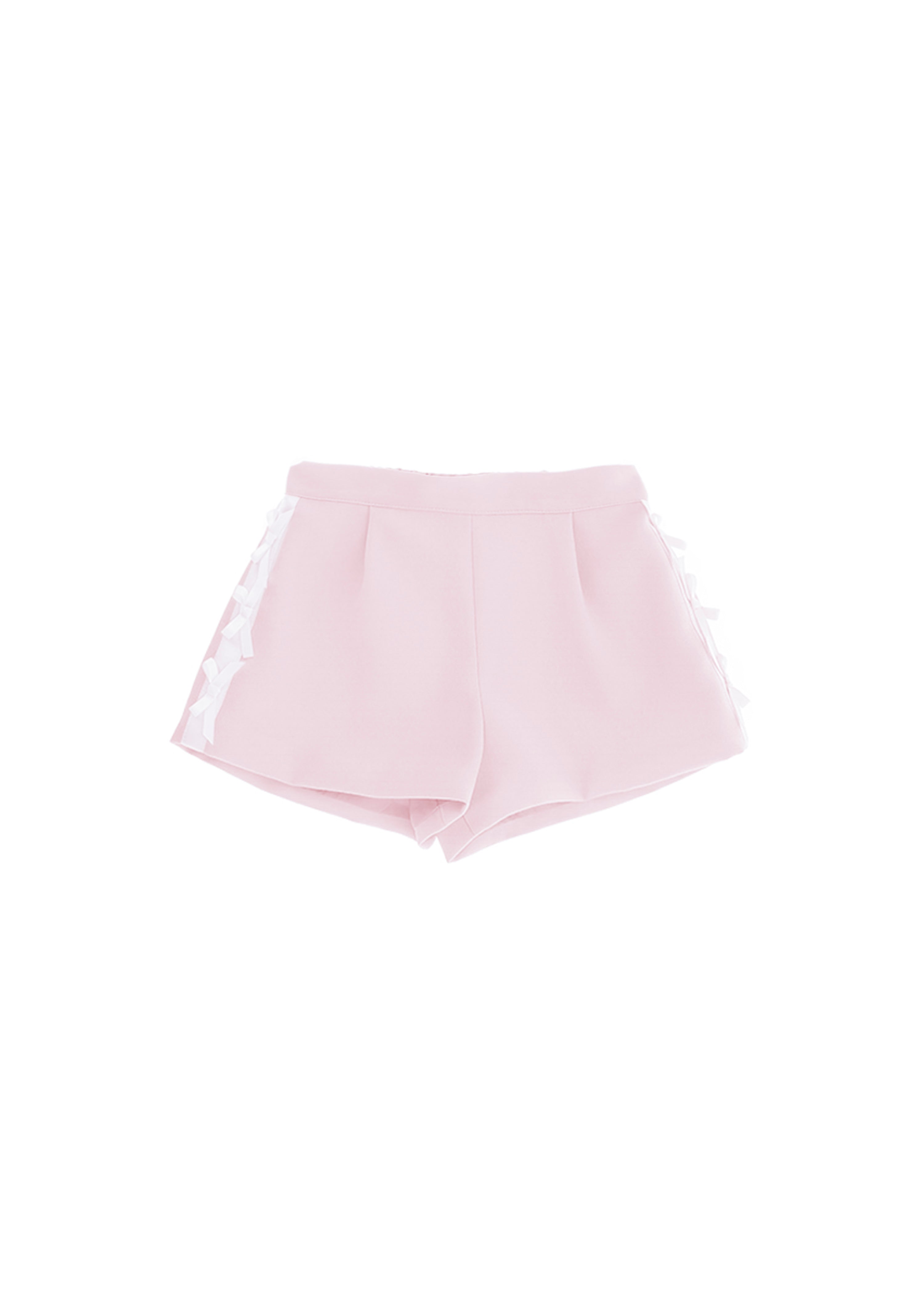 Elisabetta Franchi La Mia Bambina Shorts Quarzo con Fiocchi per Neonate