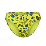 Barrow Kids Costume Slip Giallo Fluo All-Over per Bambini