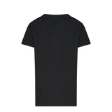 John Richmond Kids T-Shirt Nero con Logo Ricamato per Bambini