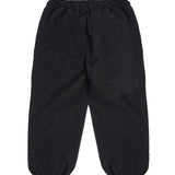 Iceberg Kids Pantalone di Tuta Nero con Ricamo Logo Tono su Tono per Bambini