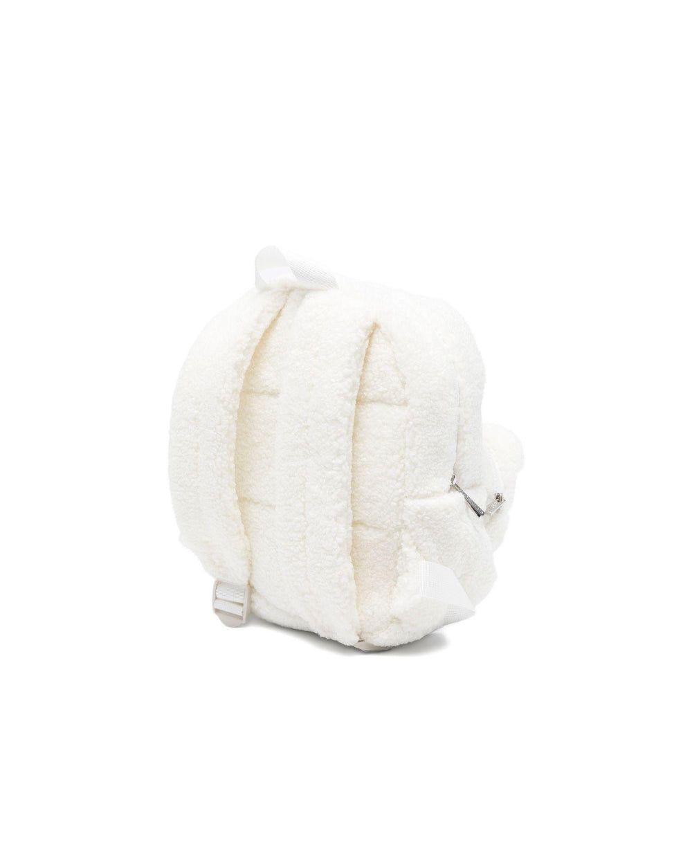 Moschino Kids Zainetto Panna Teddy per Neonati