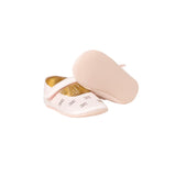 Elisabetta Franchi La Mia Bambina Ballerine Rosa con Strass per Neonate