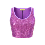 4giveness Kids Top in Pailettes Lilla per Bambine